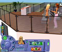 Sims in live mode