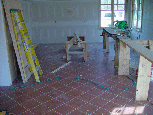 Kitchen Floor Complete